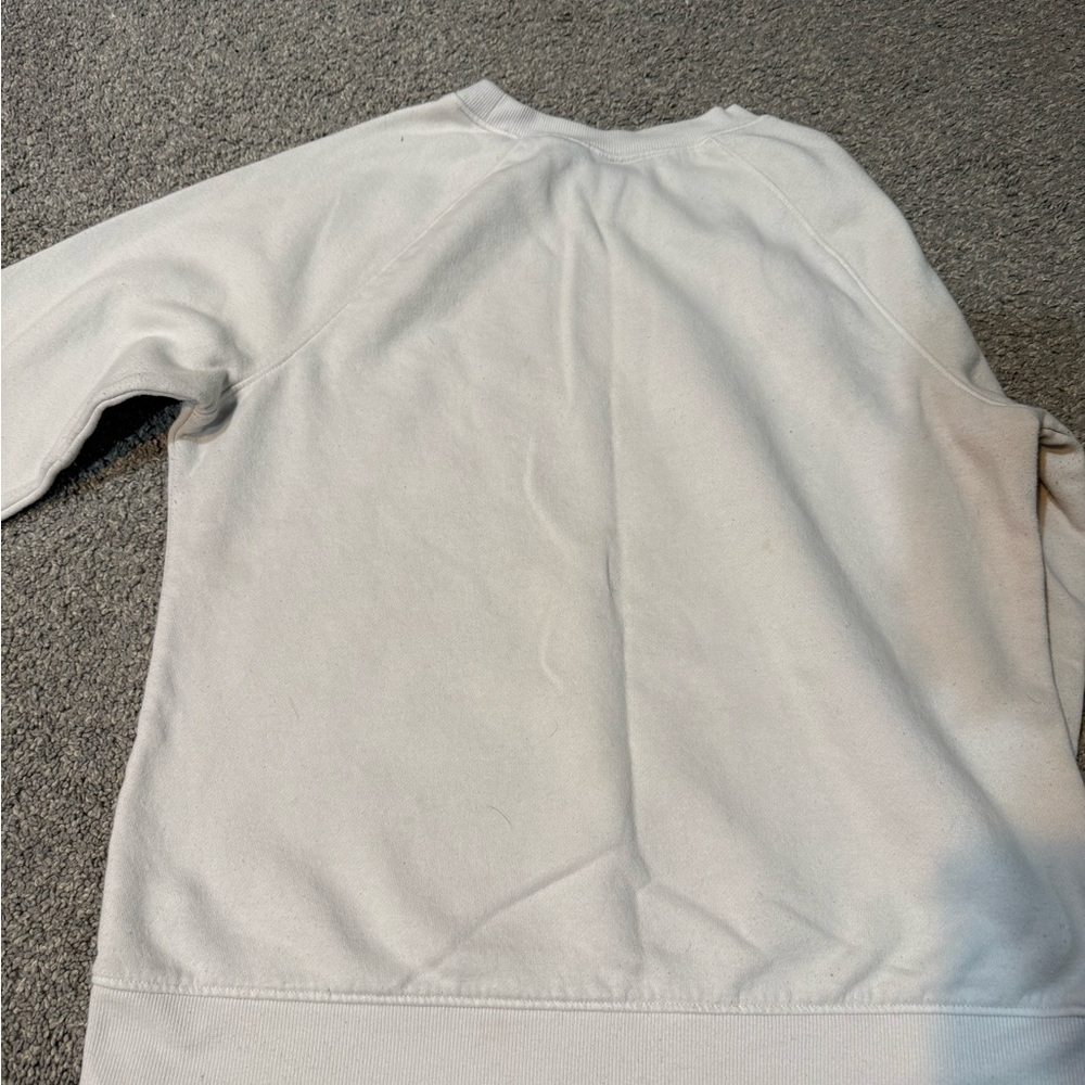 Athletic Works Off-White Sweatshirt